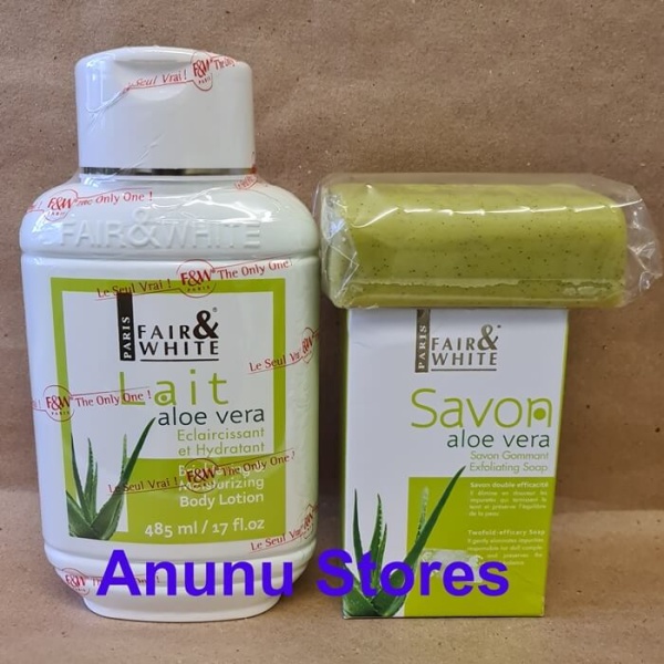 Fair & White Aloe Vera Body Lightening Products